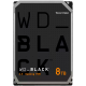 Western Digital HDD Desktop Black (3.5'', 8TB, 256MB, 7200 RPM, SATA 6 Gb/s)