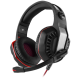 Gaming headphones with microphone SVEN AP-U990MV black-red (external sound card USB 7.1)
