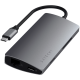 SATECHI Type-C Multi-Port Adapter 4K with Ethernet V2 Space Gray
