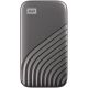 SanDisk My Passport External 1TB USB 3.2 SSD, Silver, 1050MB/s Read, 1000MB/s Write, PC & Mac Compatible