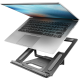 Axagon STND-L NOTEBOOK STANDAluminum stand for 10“ – 16“ notebooks. Four adjustable positions.