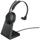 Jabra Evolve2 65 Link380a UC Mono Stand Black - Headset