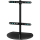 ONKRON Universal Swivel Table Top TV Stand for 32''-65'' TVs up to 35 kg, Black