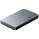 Satechi Aluminium Thunderbolt 4 Slim Hub (3x Thunderbolt 4 Downstream Ports 40 Gbps,2x 4K 60Hz or 1x 8K or 1x 6K on Mac,1x DC 20V Port) - Grey