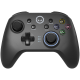 LORGAR TRIX-510, Gaming controller, Black, BT5.0 Controller with built-in 600mah battery, 1M Type-C charging cable ,6 axis motion sensor support nintendo switch ,android,PC, IOS13, PS3, normal size dongle,black