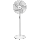Stand fan, 48W, 40cm, 8 Speeds, 8H timer, LED display, electric control with remote, 3-in-1: Stand/Table/Table+Stand, control panel on rear motor cover, air flow: 41m³/min, noise level: 38-65 dB, Oscillation  85°, Tilting, 41m³/min, sleep mode