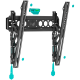 ONKRON Tilting TV Wall Mount for 35 to 65-inch Flat Panel TVs Digital Panels 60 kg TM5 Black