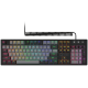LORGAR Azar 514, Wired mechanical gaming keyboard, RGB backlight, 1680000 colour variations, 18 modes, keys number: 104, 50M clicks, linear dream switches, spring cable up to 3.4m, ABS plastic+metal, magnetic cover, 450*136*39mm, 1.17kg, black, EN+RU layo