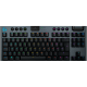 LOGITECH G915 TKL Tenkeyless LIGHTSPEED Wireless RGB Mechanical Gaming Keyboard - Carbon UK English (Qwerty) Clicky