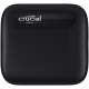 Crucial X6 1TB Portable Black SSD