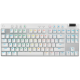LOGITECH G PRO X TKL LIGHTSPEED Mechanical Gaming Keyboard - WHITE - NORDIC - TACTILE
