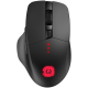 Canyon 7keys Gaming 2.4G wireless mouse, Pixart3205 sensor, DPI up to 1600, rubber coating on panel, Huano 3million switch, 45cm PVC cable, ABS material. 400mAh battery, size: 114*72*40mm, weight: 90g, Black