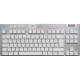 LOGITECH G915 TKL Tenkeyless LIGHTSPEED Wireless RGB Mechanical Gaming Keyboard - WHITE - US INT'L - 2.4GHZ/BT - INTNL - TACTILE SWITCH