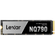 Lexar NQ790 4TB Heatsink M.2 PCIe Gen4 NVMe SSD - Write speed 6000 MB/s, Read speed 7000 MB/s, MTBF 150000 hours