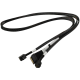BC Kabel 1x SFF8654 x8 -> 2x SFF8643 x4 SAS/SATA intern 1m Kabel SlimSAS -> MiniSASHD für SAS/SATA Laufwerke