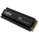 Crucial P310 2TB PCIe Gen4 M.2 NVMe SSD with Heatsink