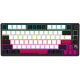 LORGAR KBP7075W, Wireless 75% Mechanical Gaming Keyboard Pro, Black/red, EN layout