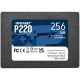 Patriot P220 256GB 2.5” 7mm SATA III SSD, Read/Write: 550/490 MB/s, Random Read/Write IOPS 40K/50K