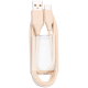 JABRA EVOLVE2 USB Cable, USB-A to USB-C, 1.2m, Beige