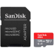 SD MicroSD Card 128GB SanDisk Ultra A1 Class 10 inkl. Adapt