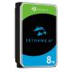 Seagate SkyHawk 8TB HDD SATA 3.0 256 MB 7200 rpm 3.5