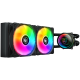 COUGAR CPU Wasserkühlung Poseidon Elite 240, ARGB, Schwarz