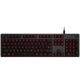 LOGITECH G413 Mechanical Gaming Keyboard - CARBON - UK - USB - INTNL - RED LED