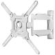 ONKRON TV Wall Mount for 32-65” LED LCD Plasma Flat Screen Curved TVs up to 35 kg, White