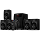 Speakers SVEN HT-202, black (100W, Bluetooth, FM, USB/SD, Display, RC unit)