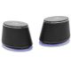 Multimedia - Speaker F&D V620 Plus Black 4w(2w*2), 1.5'' full range Neodymium driver, With bottom radiator design for springy bass (AAS Technology), Powered by USB
