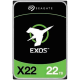 Seagate Exos X22 22TB SATA 512 MB 7200 rpm Discs/Heads 10/20