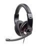 gembird Headset STEREO MHS 001  glänzend Klinke schwarz