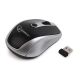 gembird Maus OPT WIRELESS Mini Notebook 4 Tasten schwarz/sil