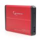 Gembird External HDD Case USB3 2.5 Red