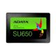 ADATA SU650 1TB SATA 3.0 SSD, Write speed 450 MBytes/sec, Read speed 520 MBytes/sec, 2.5, TBW 600 TB, MTBF 2000000 hours