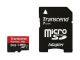 SD microSD Card  64GB Transcend SDXC UHS1 w/adapter