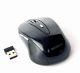 gembird Maus Wireless 6 Tasten silber-schwarz