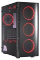 Case|GOLDEN TIGER|Raptor F-65|MidiTower|ATX|EATX|MicroATX|Colour Black / Red|RAPTORF-65