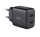 MOBILE CHARGER WALL PA-R1S/20W DEAN1022321 AUKEY