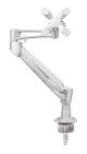 TV SET ACC DESK MOUNT SILVER/10-24