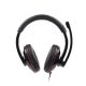 gembird Headset stereo schwarz/rot USB
