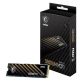 MSI SPATIUM M371 1TB M.2 PCIe NVMe 3D NAND, Write speed 1700 MBytes/sec, Read speed 2350 MBytes/sec, 2.15mm, TBW 210 TB, MTBF 1500000 hours