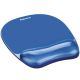 Fellowes Mauspad-Handgelenkauflage Crystal Gel          blau