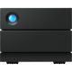 Lacie External HDD 36TB USB 3.1 with 2 Drives, Black